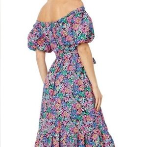 Lilly Pulitzer NWT Taime Off the Shoulder Feeling Fintastic Size Medium